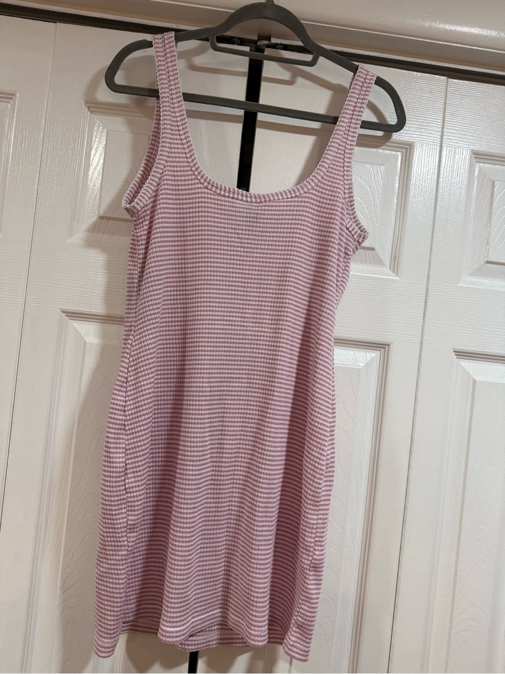 Target Pink Ribbed Tank Mini Dress - Picture 4 of 6